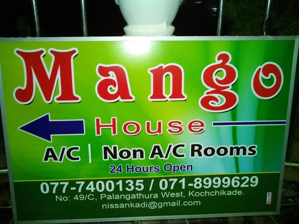 Penzion Hotel Yoho Mango House Negombo